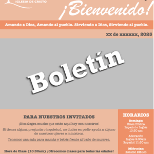 Boletín 07.27.25